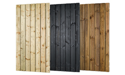 Houten tuindeur
