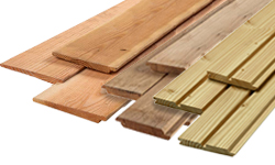 Houten gevelbekleding