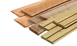Houten gevelbekleding