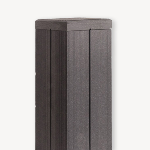 Duofuse composiet paal | graphite black