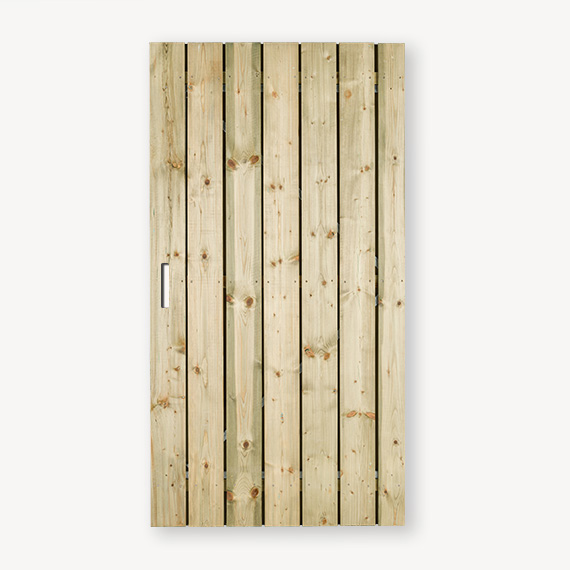 Tuindeur Privacy vuren | geen doorkijk | verzinkt frame