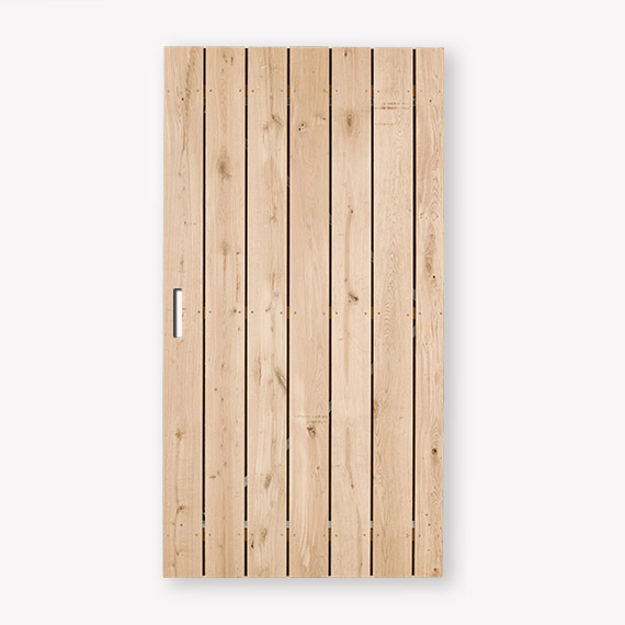 Tuindeur Privacy eiken | geen doorkijk | verzinkt frame