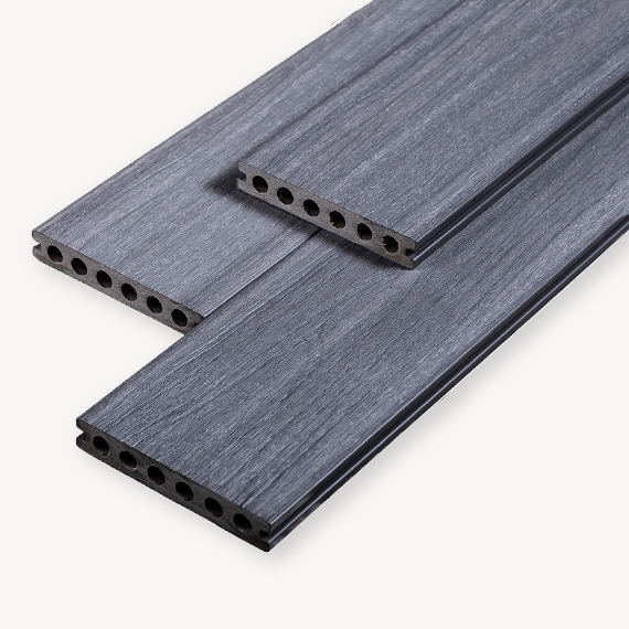 Composiet vlonderplank Fiberdeck | dark grey | 13,8 cm