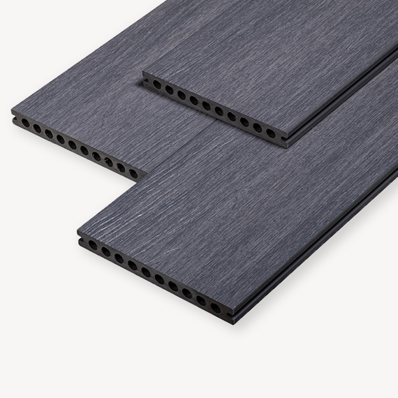 Composiet vlonderplank Fiberdeck | dark grey | 21 cm