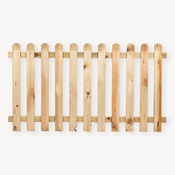 Houten tuinhek grenen