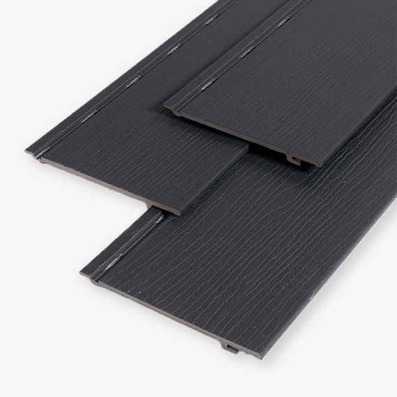 Kunststof gevelbekleding | classic siding | antraciet