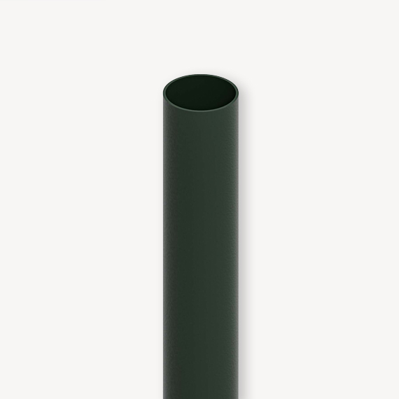 Metalen paal groen