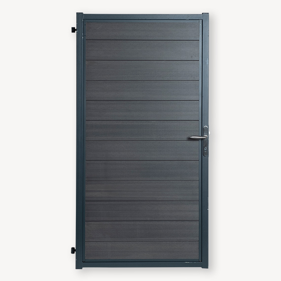Tuindeur composiet Velufence | dark grey
