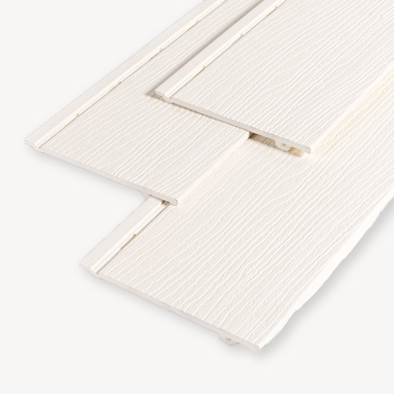 Kunststof gevelbekleding | classic siding | wit