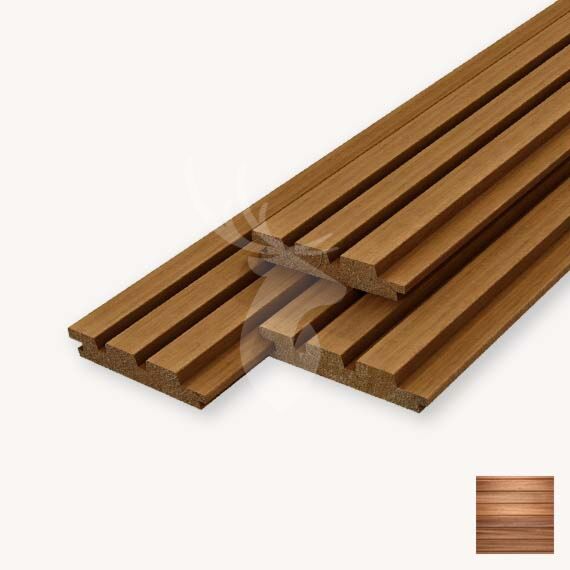 EXTRION thermowood ayous triple | 2,5x14,3 cm