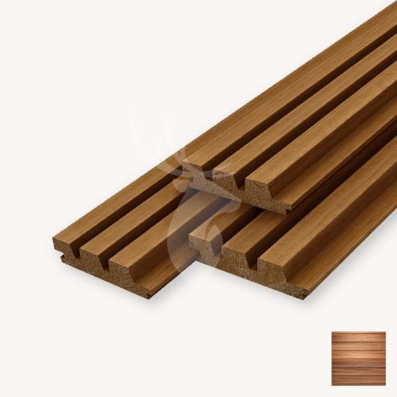 EXTRION thermowood ayous triple | 3,2x14,3 cm