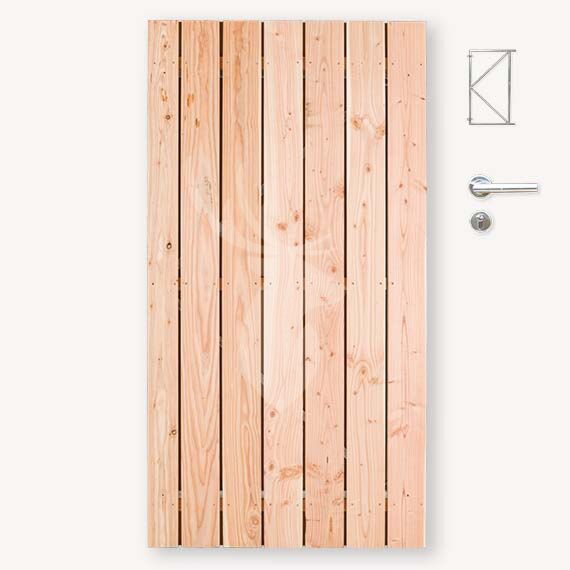 Tuindeur Privacy douglas | geen doorkijk | verzinkt frame