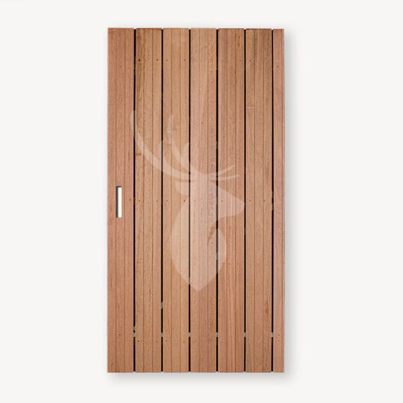 Tuindeur Privacy hardhout | geen doorkijk | verzinkt frame