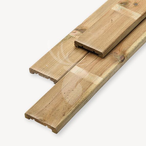 Afdeklat schutting | grenen | plat