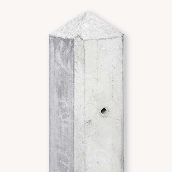 Betonpaal grijs | 10x10 cm | Universeel