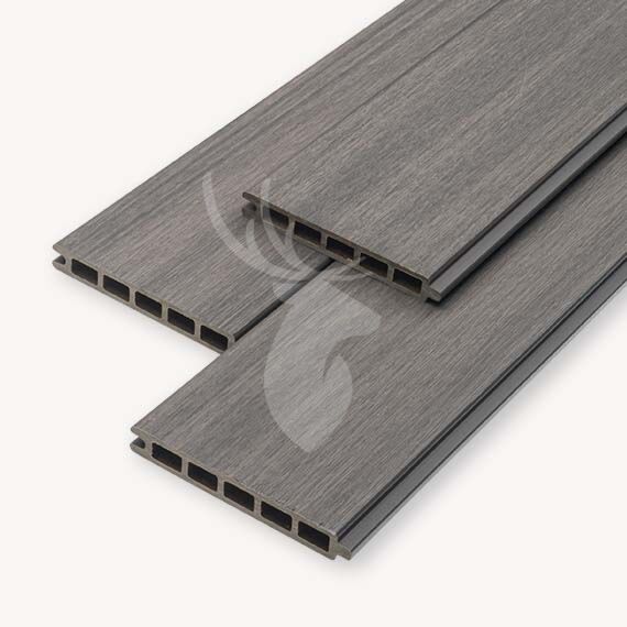 Velufence composiet rabatdeel | dark grey