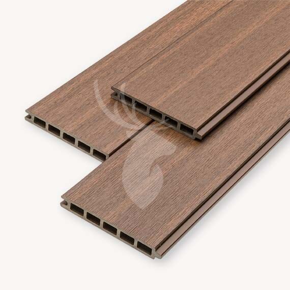 Fiberdeck composiet rabatdeel | ipé brown