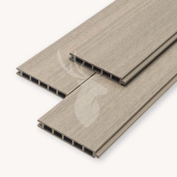Velufence composiet rabatdeel | light grey