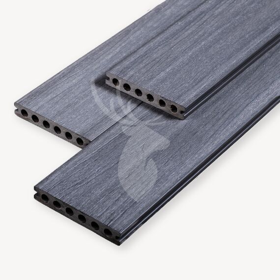 Composiet vlonderplank | dark grey | 13,8 cm