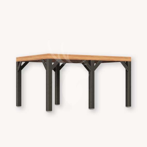 Douglas overkapping Vantinge | zwart gespoten