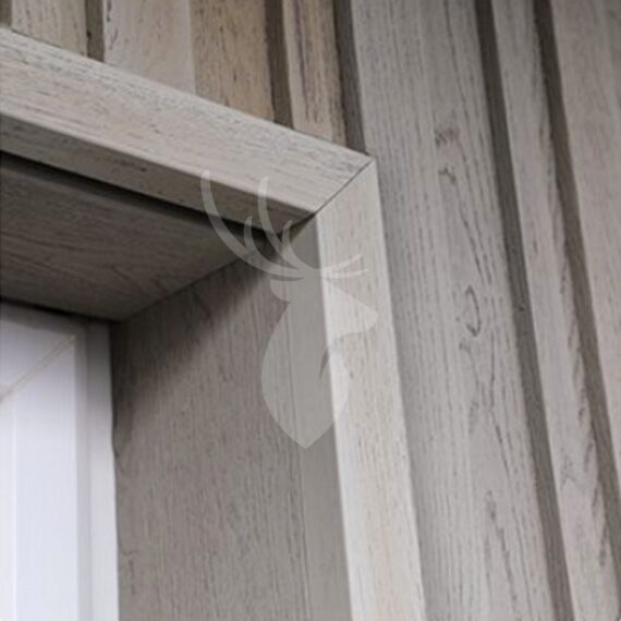 Millboard gevelbekleding | Vierkante rand