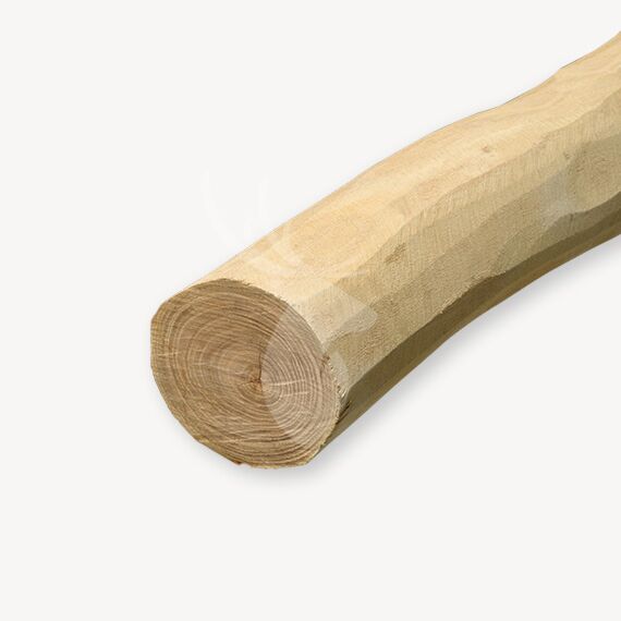 FSC Robinia paal | spintvrij geschuurd | 14-16 cm
