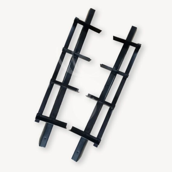 Lamellengeleiders voor shutterwand | zwart