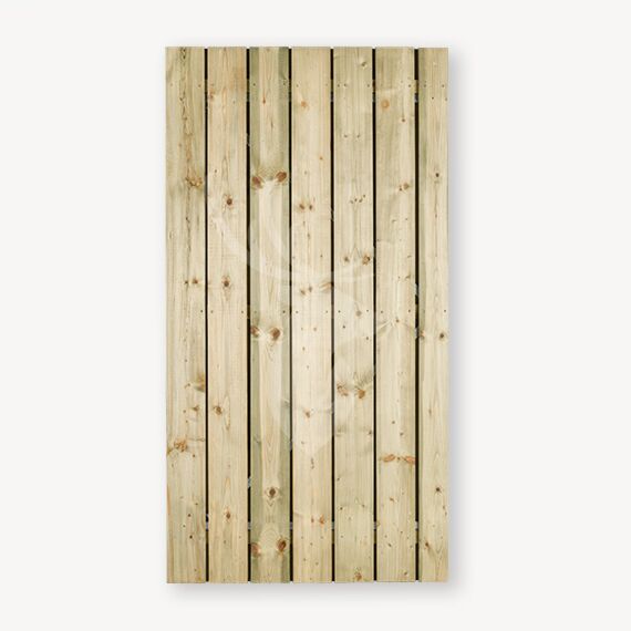 Tuindeur Privacy | verzinkt frame | zonder slot