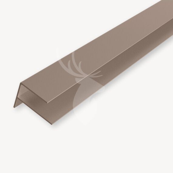 WEO gevelbekleding | Aluminium F-profiel 