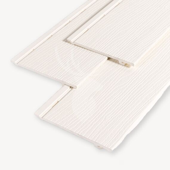 Kunststof gevelbekleding | classic siding | wit