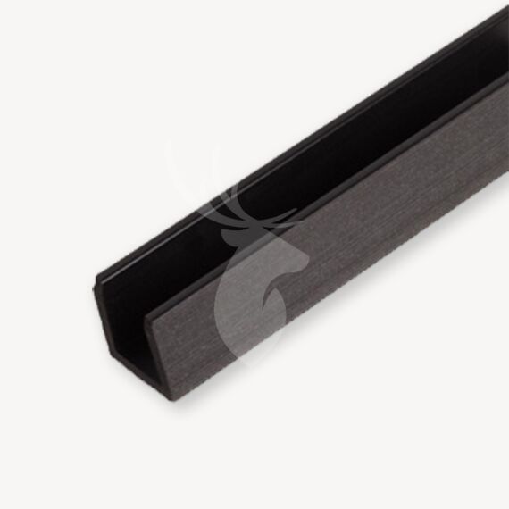Duofuse composiet u-profiel triple | graph. black