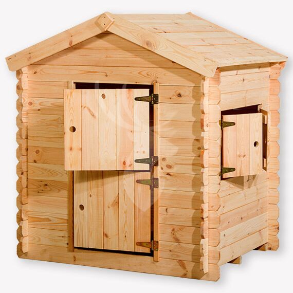 Houten speelhuis Mees |