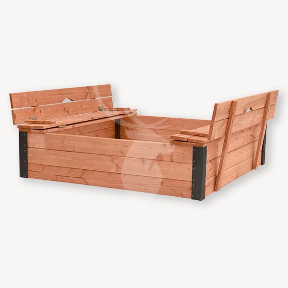 Houten zandbak Bram