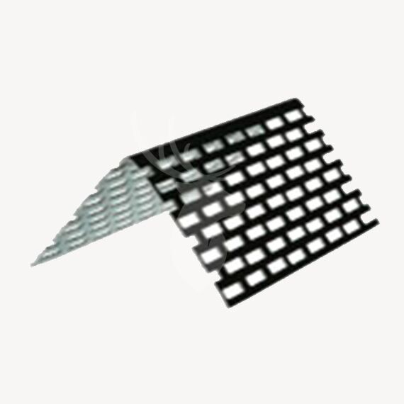 Millboard ventilatieprofiel | zwart PVC 