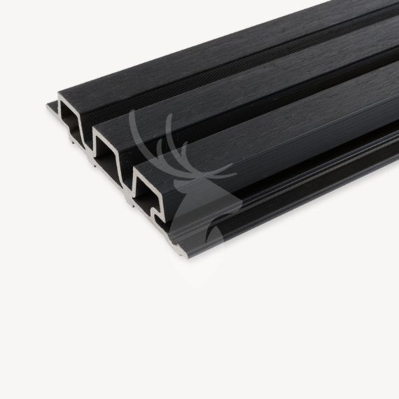 Fiberdeck composiet triple WEO35 | 3,3x17 | ebony black