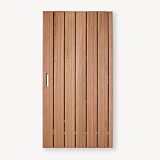 Tuindeur Privacy hardhout | geen doorkijk | verzinkt frame