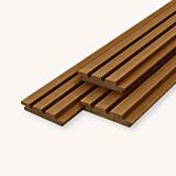 EXTRION thermowood ayous triple | 2,1x14,3 cm