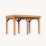 Douglas overkapping Gardvik XL1 | douglas onbehandeld | 447x305 cm