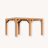 Douglas overkapping Vantinge XL1 | douglas blank geïmpregneerd | 457x350 cm