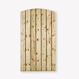 Toogdeur Privacy grenen | geen doorkijk | verzinkt frame