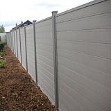 Velufence schutting composiet | Duofuse stone grey
