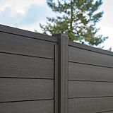 Velufence schutting composiet | Duofuse graphite black