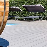 Composiet vlonderplank Fiberdeck | dark grey | 21 cm