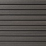 Fiberdeck composiet rabatdeel triple | dark grey