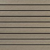Fiberdeck composiet rabatdeel triple | light grey