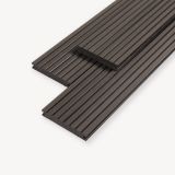 Composiet vlonderplank Duofuse | Ribbel | Graphite black | 14 cm
