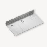 Daktrim verbindingsstuk aluminium | 6 cm hoog