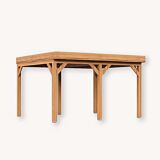 Douglas overkapping Gardvik XXL1 | douglas blank onbehandeld | 447x405 cm