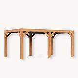 Douglas overkapping Vantinge XL2 | douglas blank | 557x350 cm