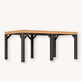 Douglas overkapping Vantinge | zwart gespoten